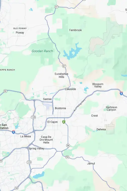 San Diego Metro Service Area